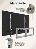 TV Wall Mount for Most 37-75 Inch Max VESA 600x400mm, 132lbs MD2968-LK