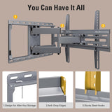 TV Wall Mount Swivel and Tilt, Full Motion for 32-65 Inch  MD2581