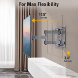 TV Wall Mount Swivel and Tilt, Full Motion for 32-65 Inch  MD2581