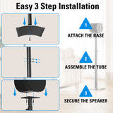 Speaker Stands for Sonos Era 300, Height Adjustable Up to 42.4'',3.2 LBS MD5416