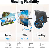 full motion tv mount for viewing flexibility
