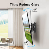 tilt TV wall mount tilts the TV without using any tools