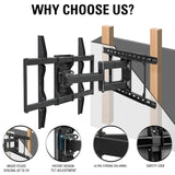 Swivel TV Mount for 42''-70" TVs MD2296-24K