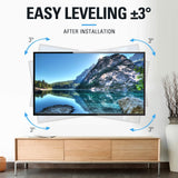 easily level the TV after installation