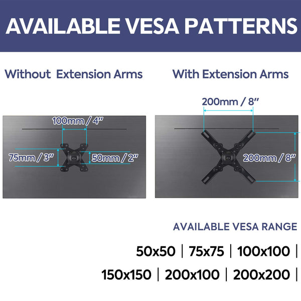 Mounting Dream full motion RV/Trailer TV mount for 17-39 inch Sony, LG, Sumsung, TCL, Sharp, Tashiba TVs